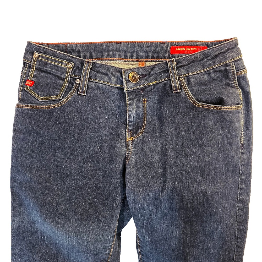 Miss Sixty Eden Skinny Ankle Dark Jeans, Italy, Size 31
